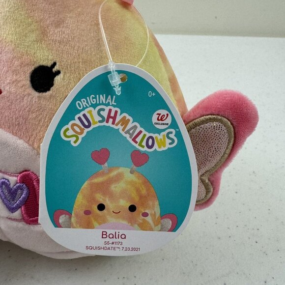 Squishmallows Balia The Butterfly 5” Stuffed Animal Plush Toy - Picture 5 of 9